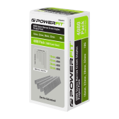 6000 Series Electro-Galvanised Narrow Crown Staples Project Pack